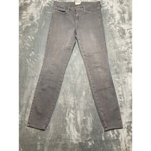 L'AGENCE Gray‎ Skinny Jeans Women's Size 30 Low Rise Dark Wash